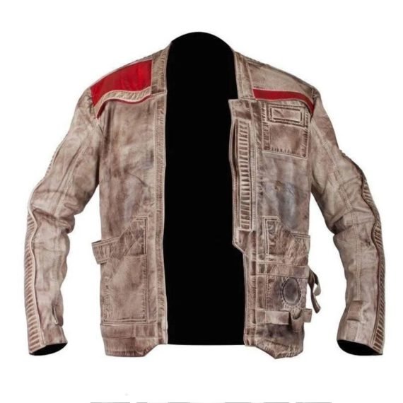 Retro Style Celebrity Movie Costume Leather Jacket