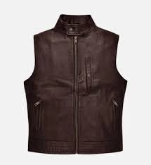 Mens Leather Vests